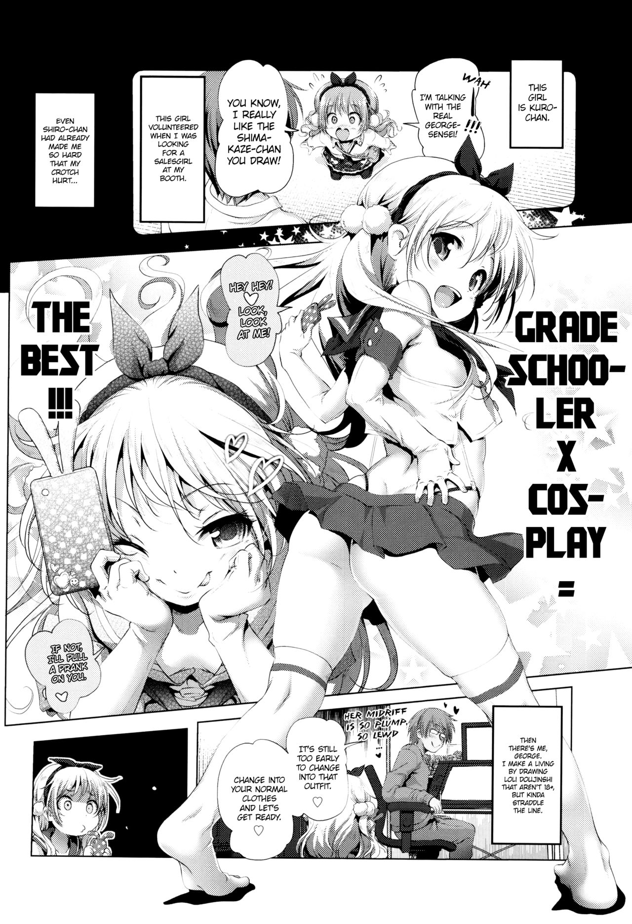 CosPako! Kuro-chan no Baai! | Cosplay Hump! Kuro-chan's arc! page 3 full
