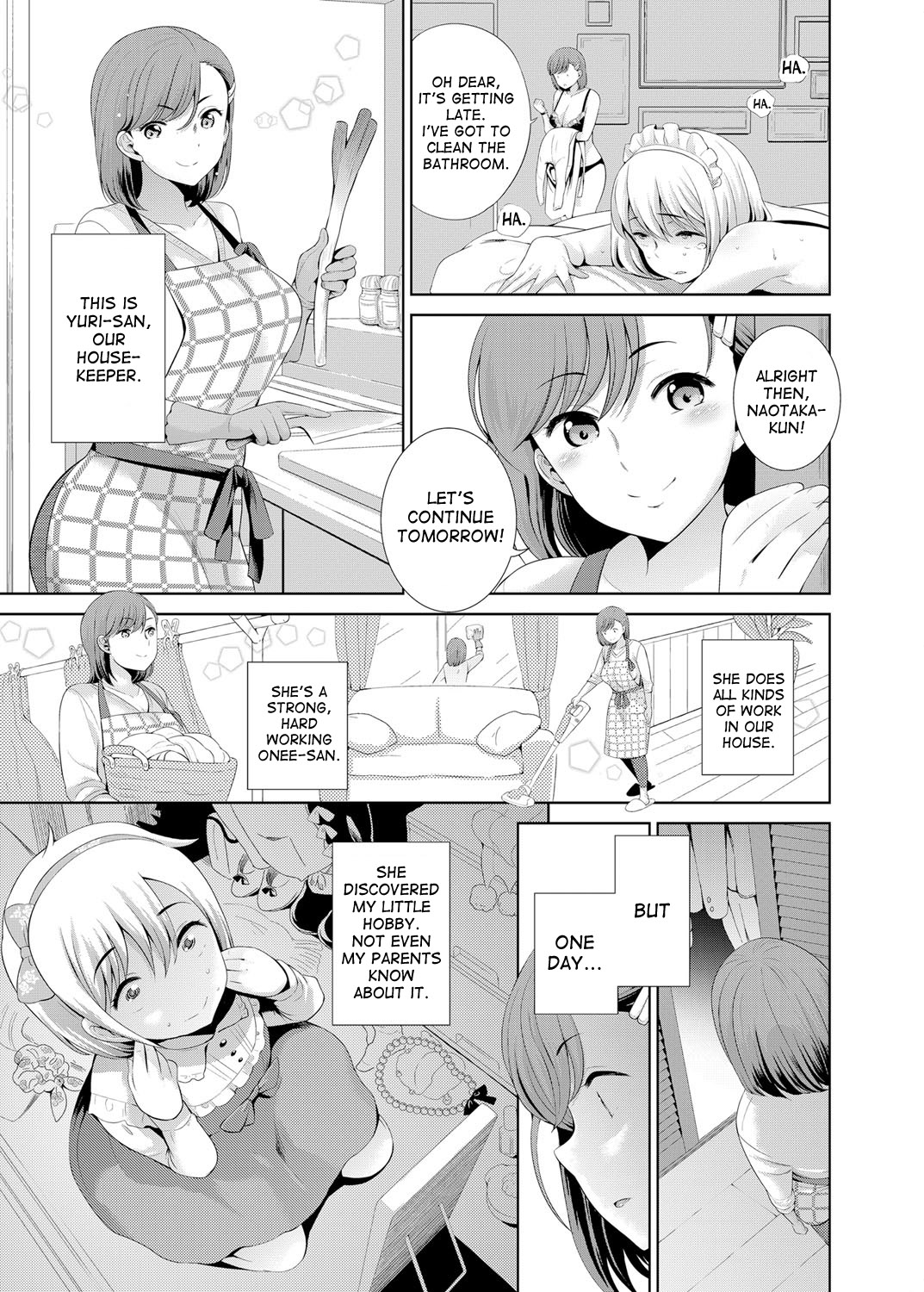 Josou Shitetara DoS Kyonyuu Kaseifu ni Kousoku Sarete Anal Mesuiki Shichaimashita page 3 full