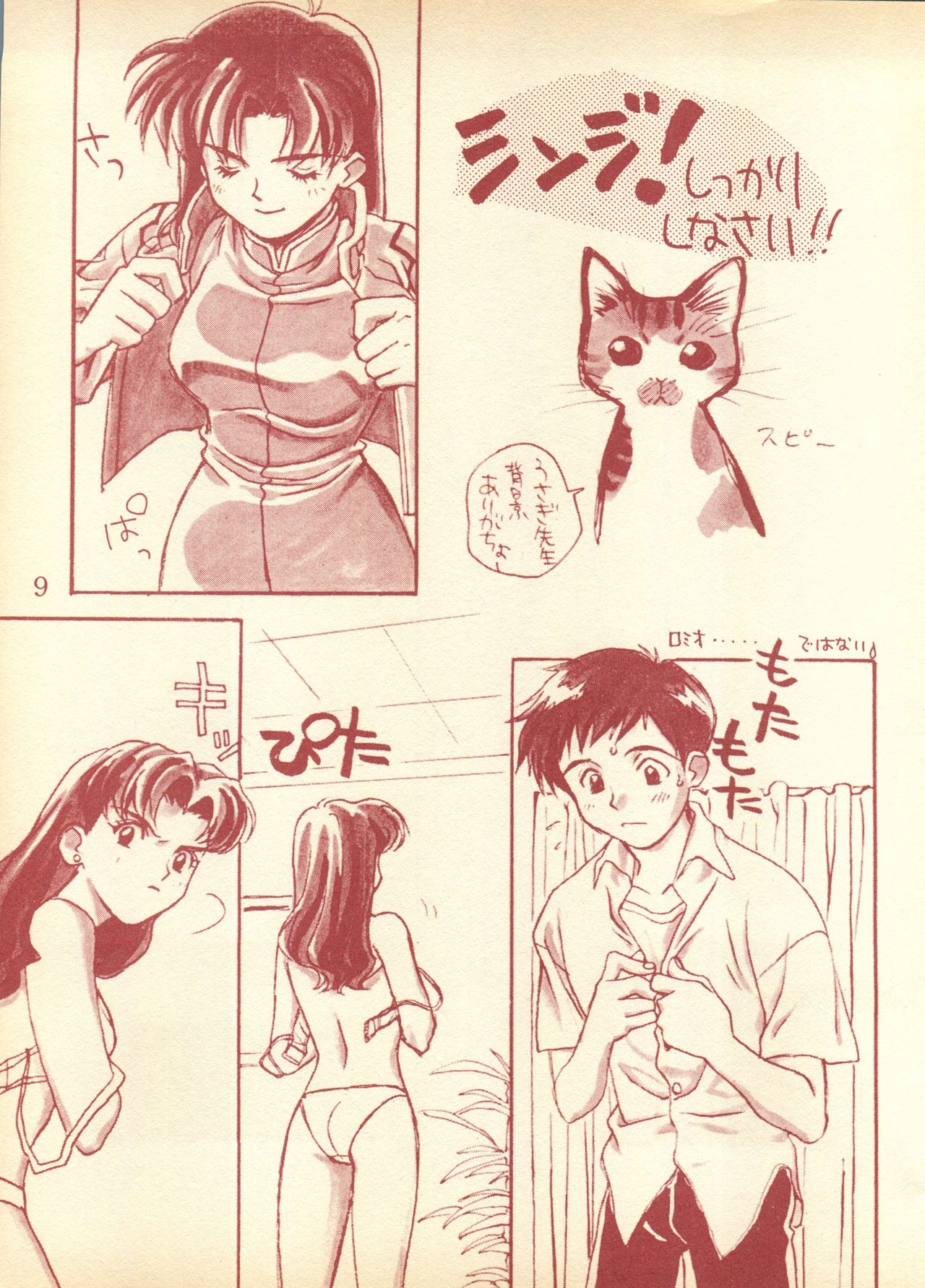 Piyoko no Pi Zoukan 1 - Bakuretsu! Evangeli Hunter SOS no Aoi Sora page 8 full