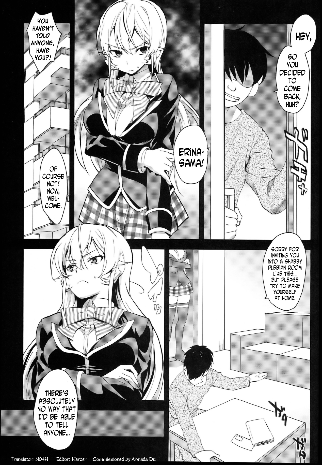 Ochibureta Joou to Niku | The Fallen Queen &amp; Meat page 5 full