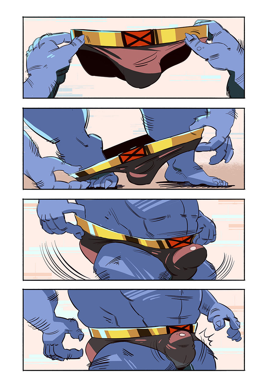Beast and Wolverine page 1 full