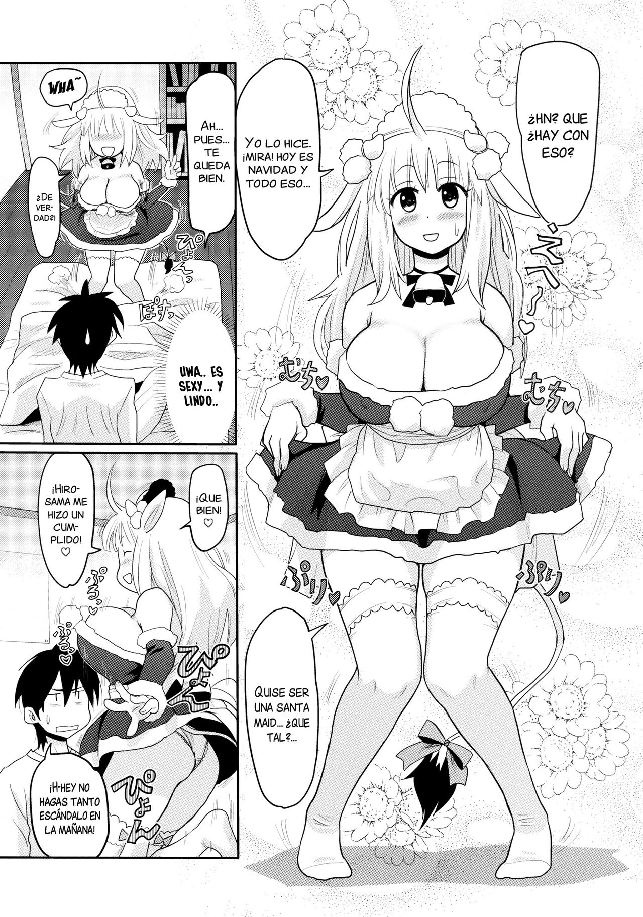 Kemomimi! 3 ~Christmas Hen~ | Kemomimi! 3 ~Versión Navideña~ page 6 full