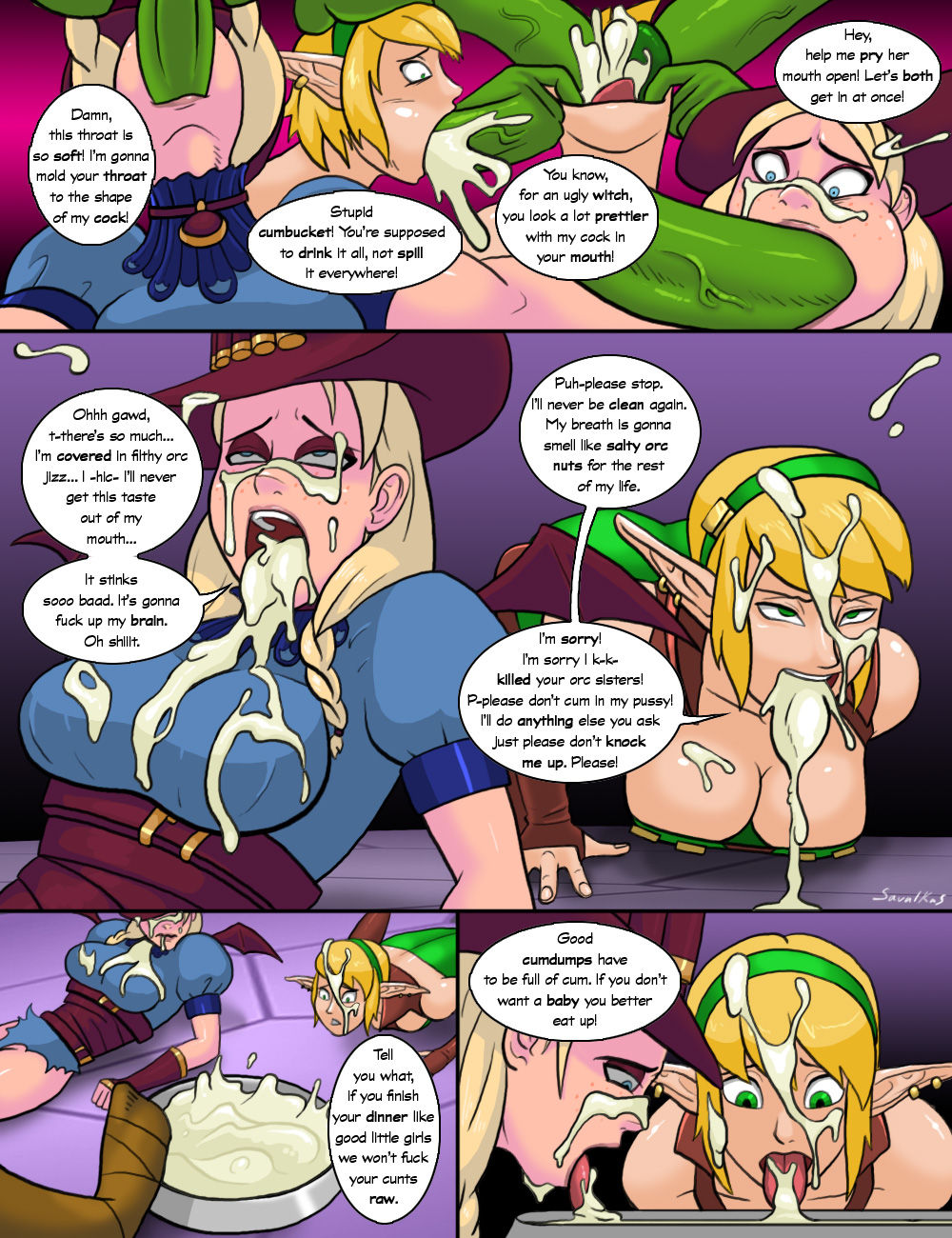 Dungeon Defenders VS Orc Cock page 2 full