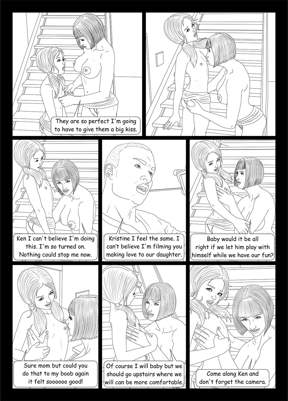 Lesbian Lolita page 9 full