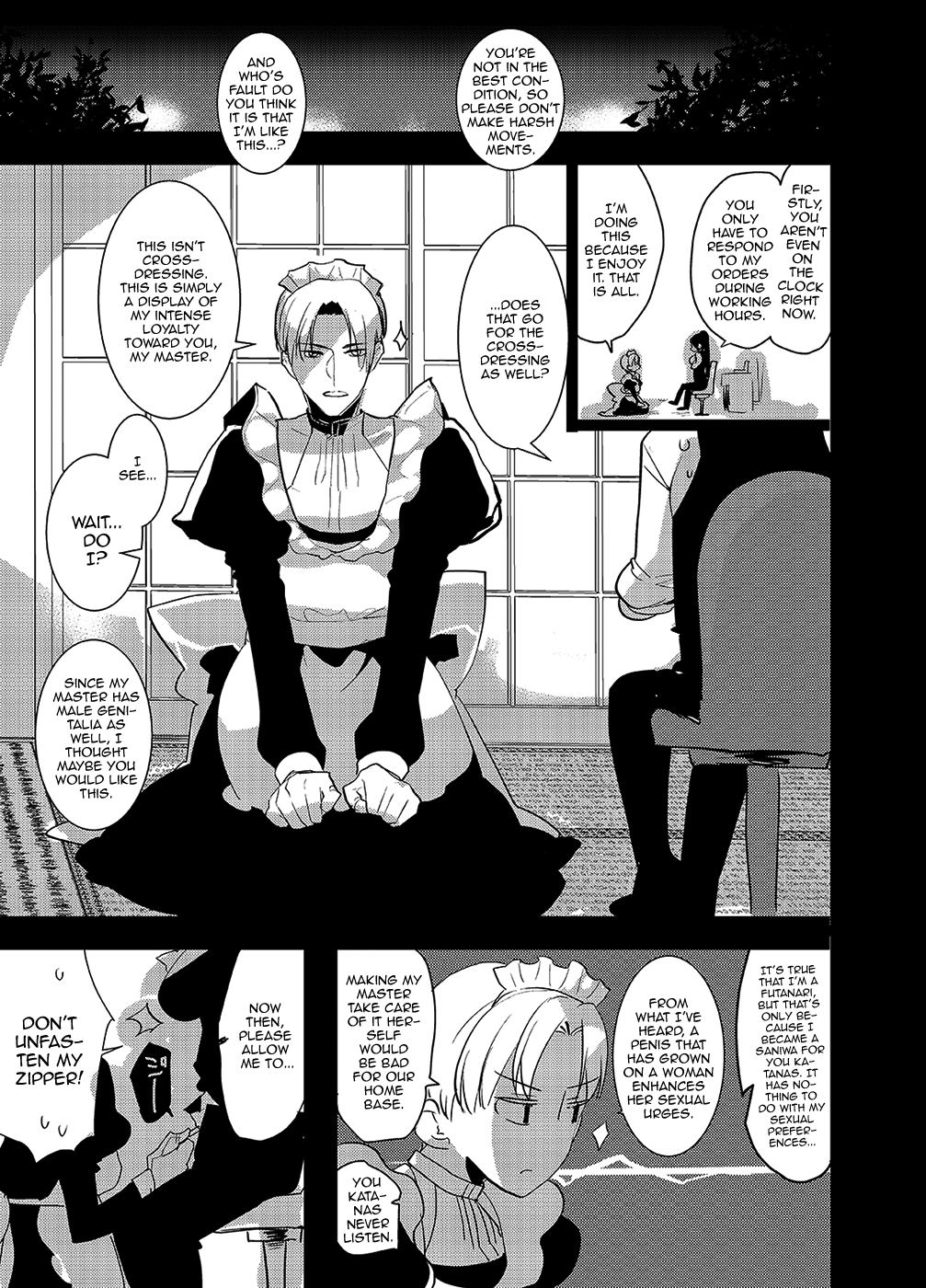 Futanari Onna Saniwa x Katana no Ero Hon 2 page 7 full