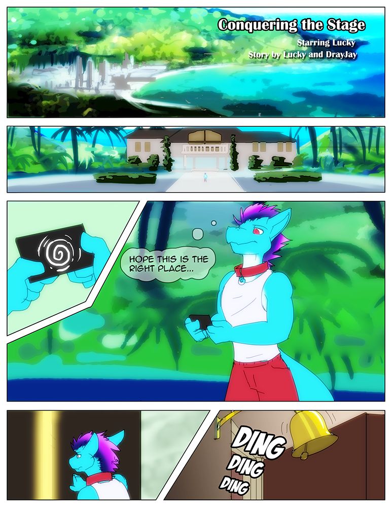 Stage Fright page 1 full