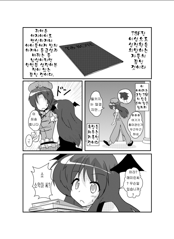 Touhou TS Monogatari ~Koakuma Hen~ page 3 full