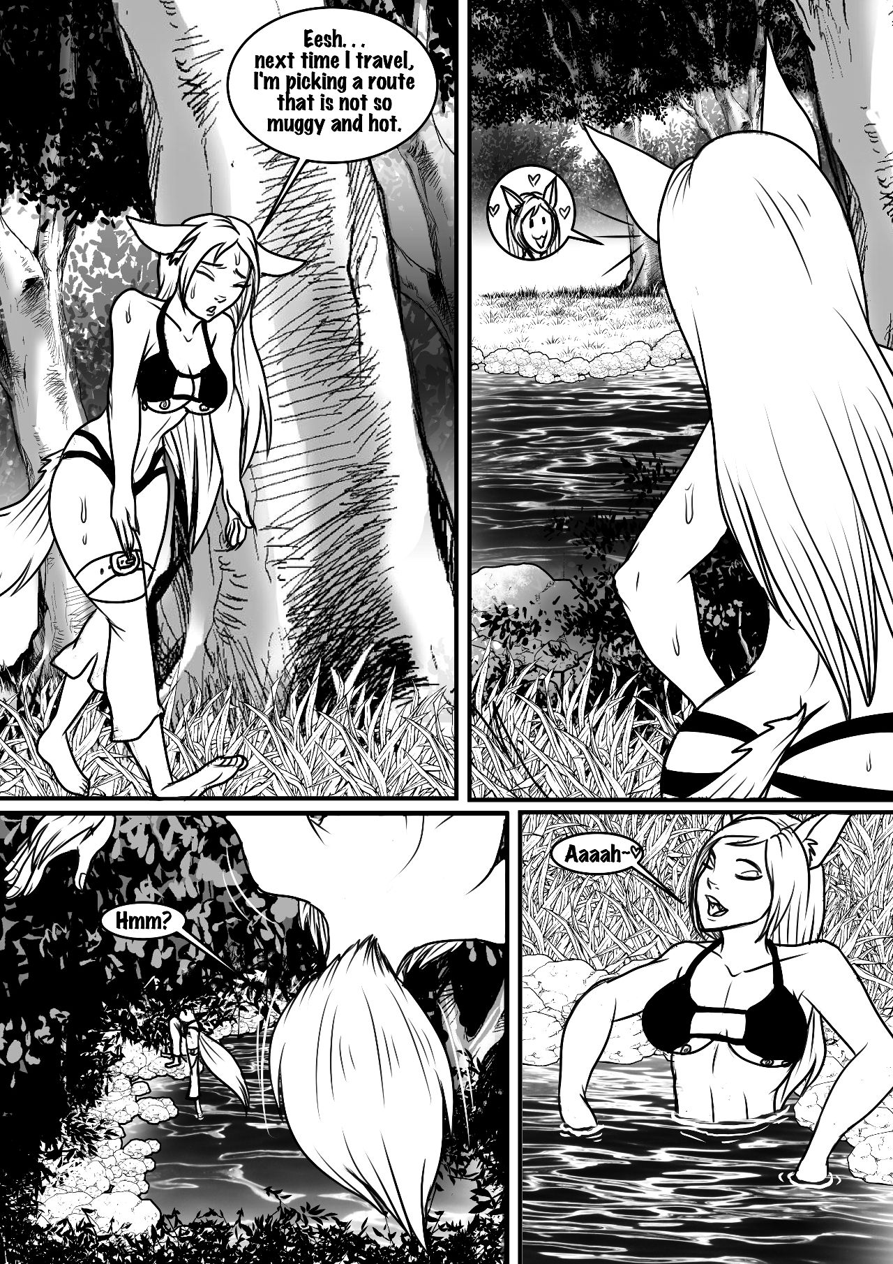 Don't Monkey Around a Kitsune page 1 full