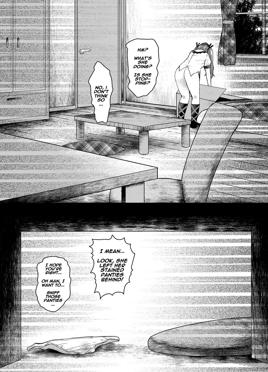 Tousatsu! Himekaidou Hatate no Hitori Asobi!! | Secretly filming!! Hatate Himekaidou is playing with herself!! page 6 full