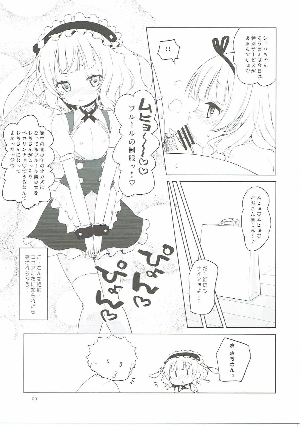 Sharo-chan VS Caffeine Otoko page 8 full