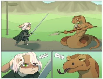 Truce at the Fork-Tongue Crossroads - by Alesia_Aisela cover