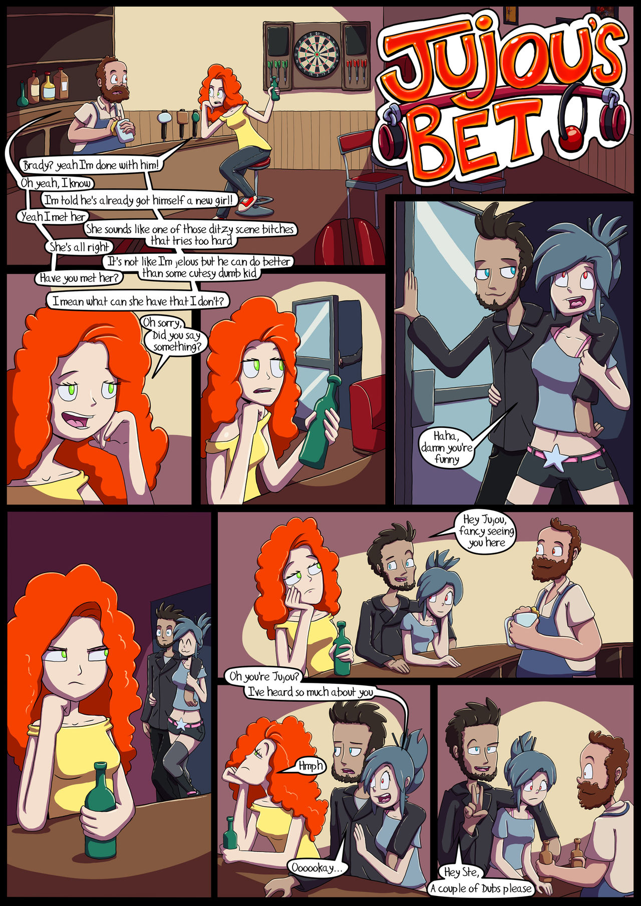 Jujou's Bet page 1 full