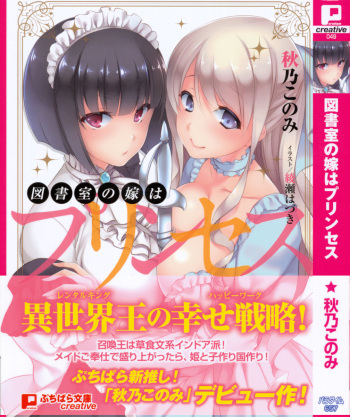 Toshoshitsu no Yome wa Princess cover