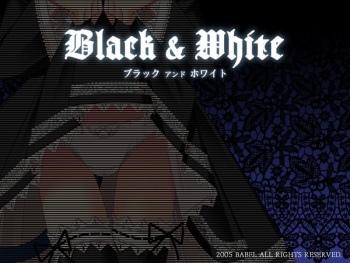 Black &amp; White cover