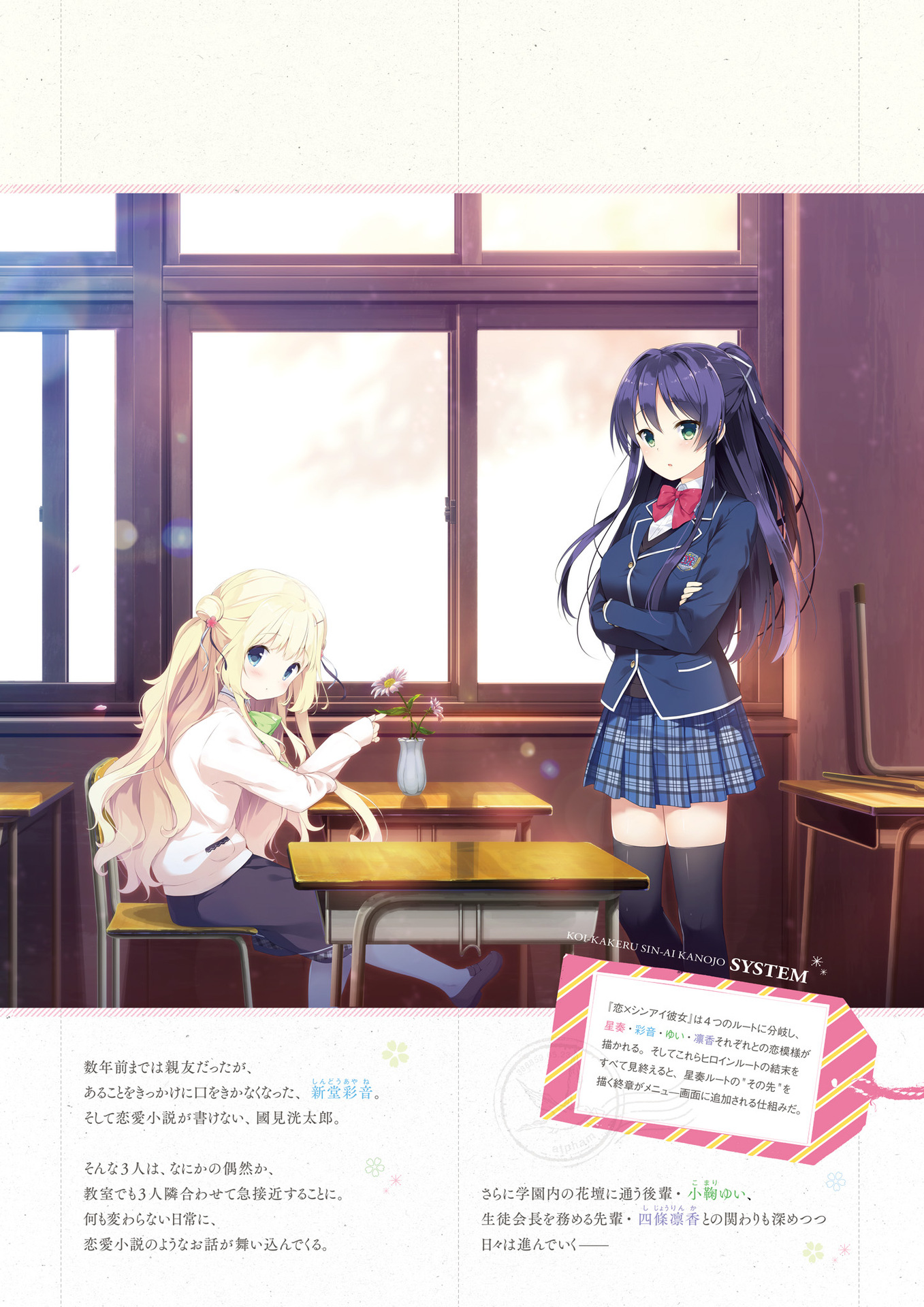 Koi Kakeru Shinai Kanojo Visual Fanbook page 4 full