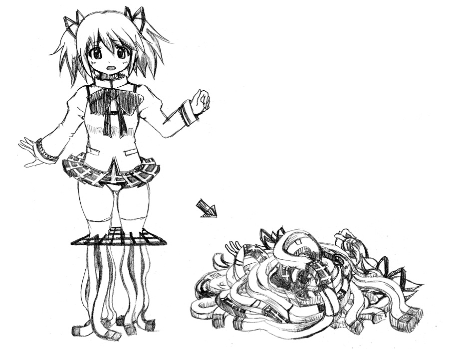 Madoka Kaname Transformation CG page 10 full