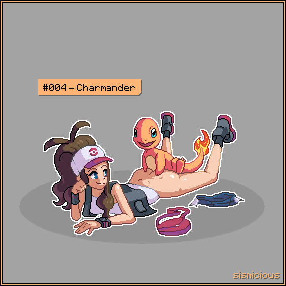 Sismicious Pokemon Pixel Art w/Hilda page 5 full