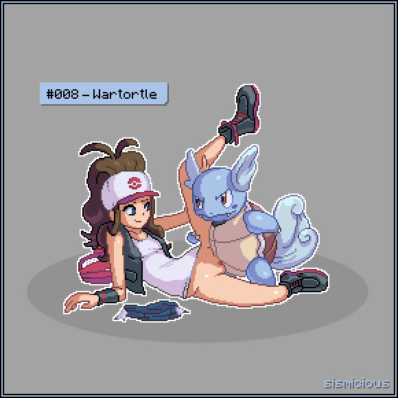 Sismicious Pokemon Pixel Art w/Hilda page 9 full