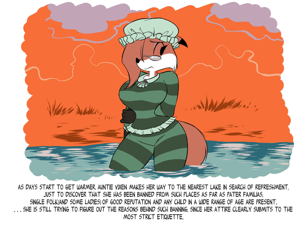 Auntie Vixen page 8 full