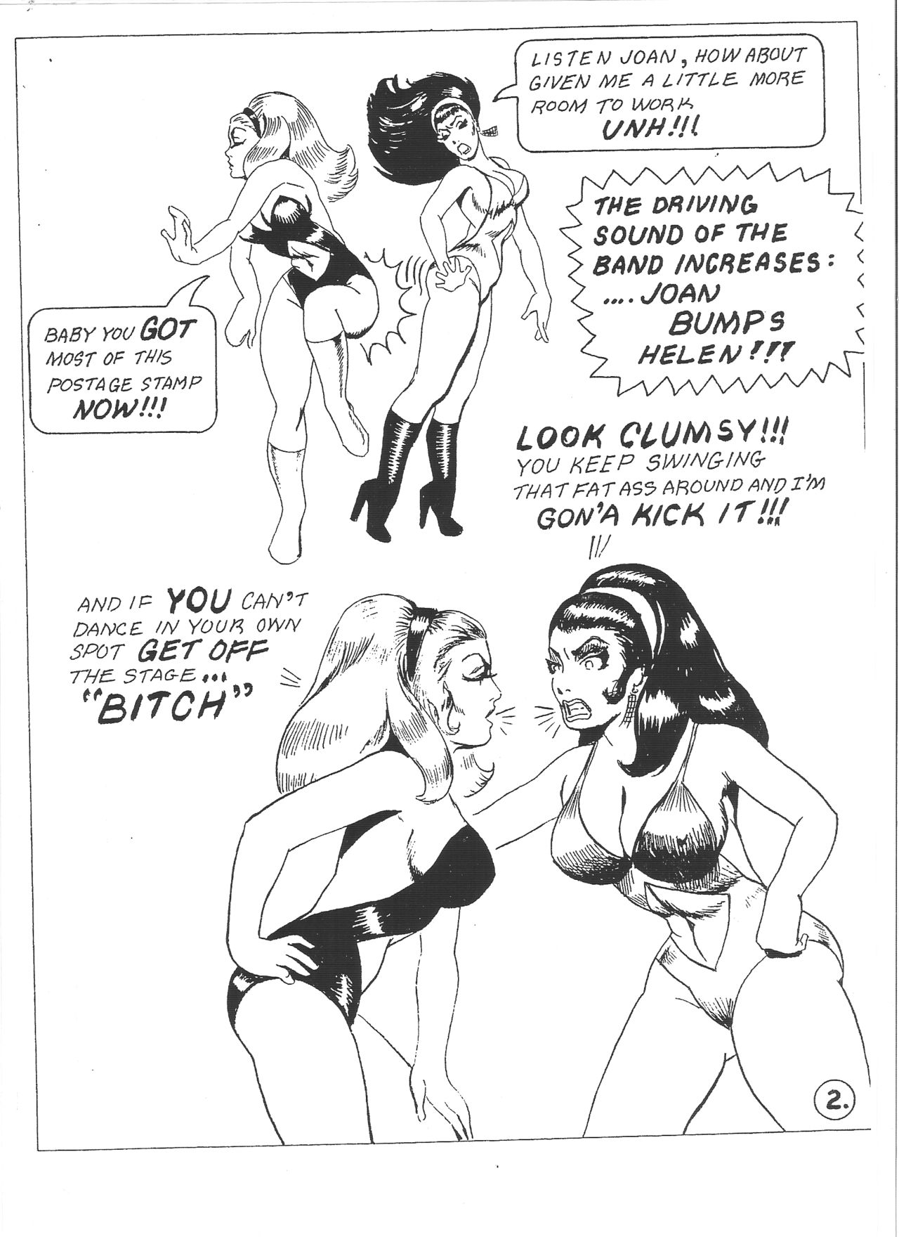 Go Go Girl's Battle page 2 full