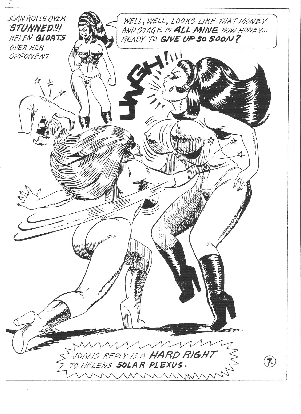 Go Go Girl's Battle page 7 full