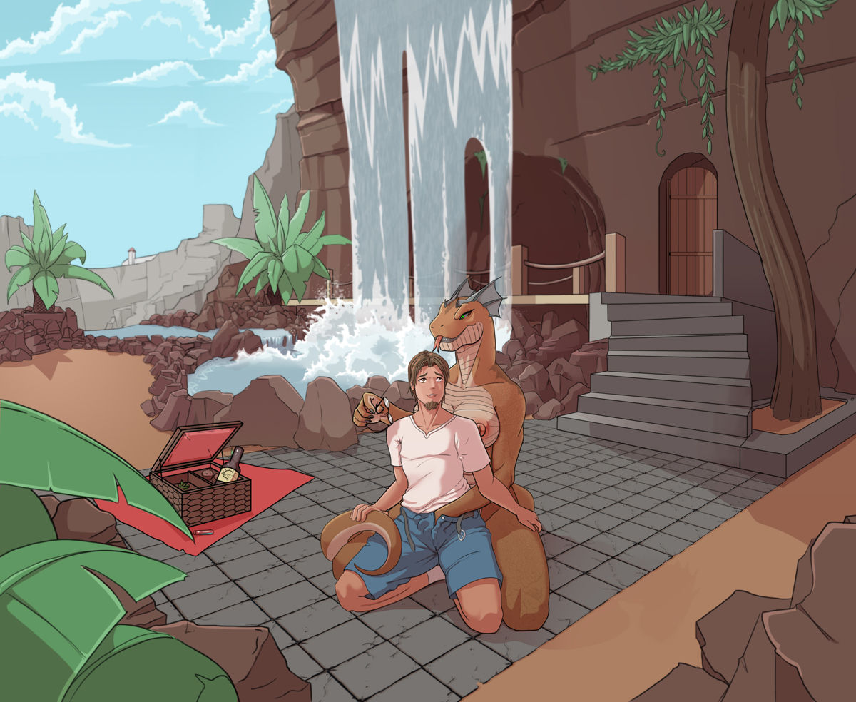 A Tizzian picnic page 1 full