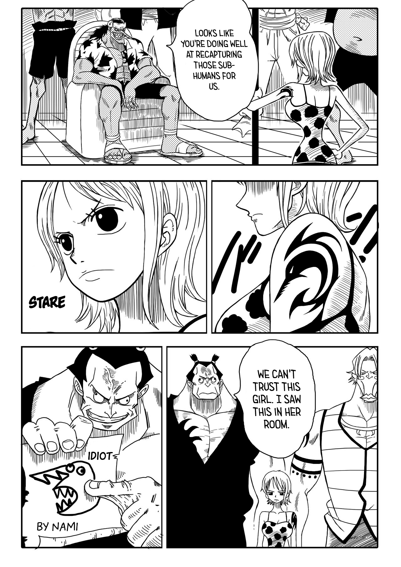 Two Piece - Nami vs Arlong page 4 full