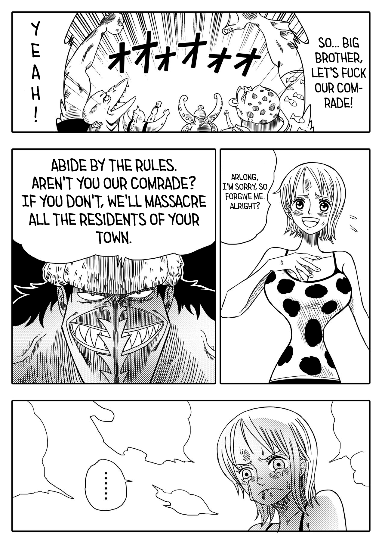 Two Piece - Nami vs Arlong page 7 full