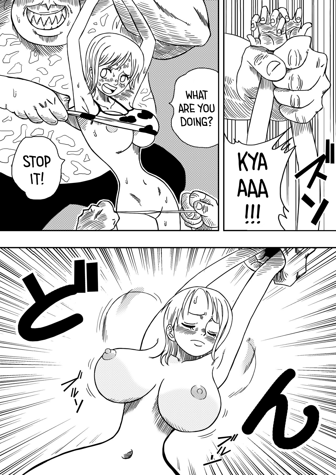 Two Piece - Nami vs Arlong page 8 full