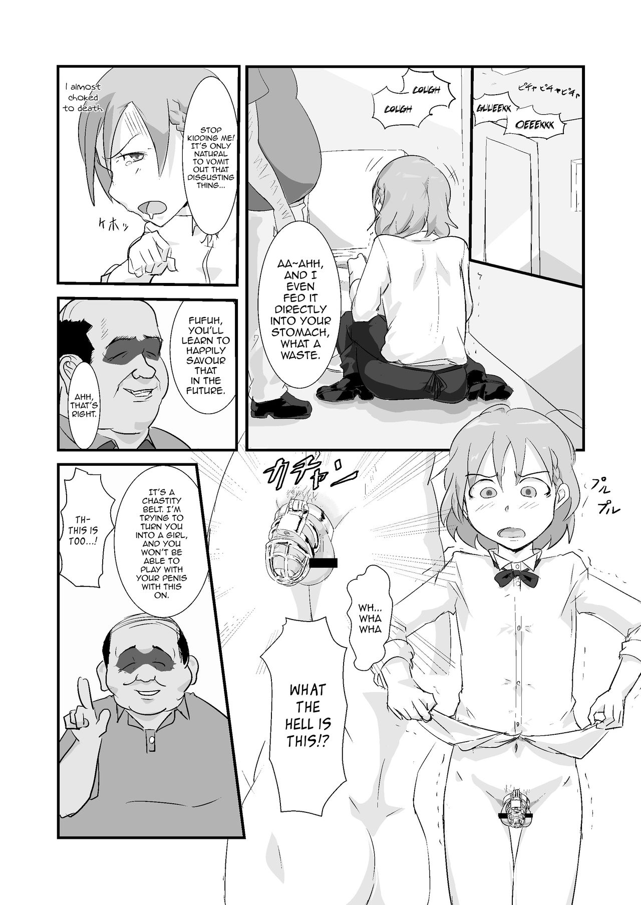 Makio-kun Tanetsuki Oji-san to Ochinchin nanka ni Zettai Makenai Hon page 7 full