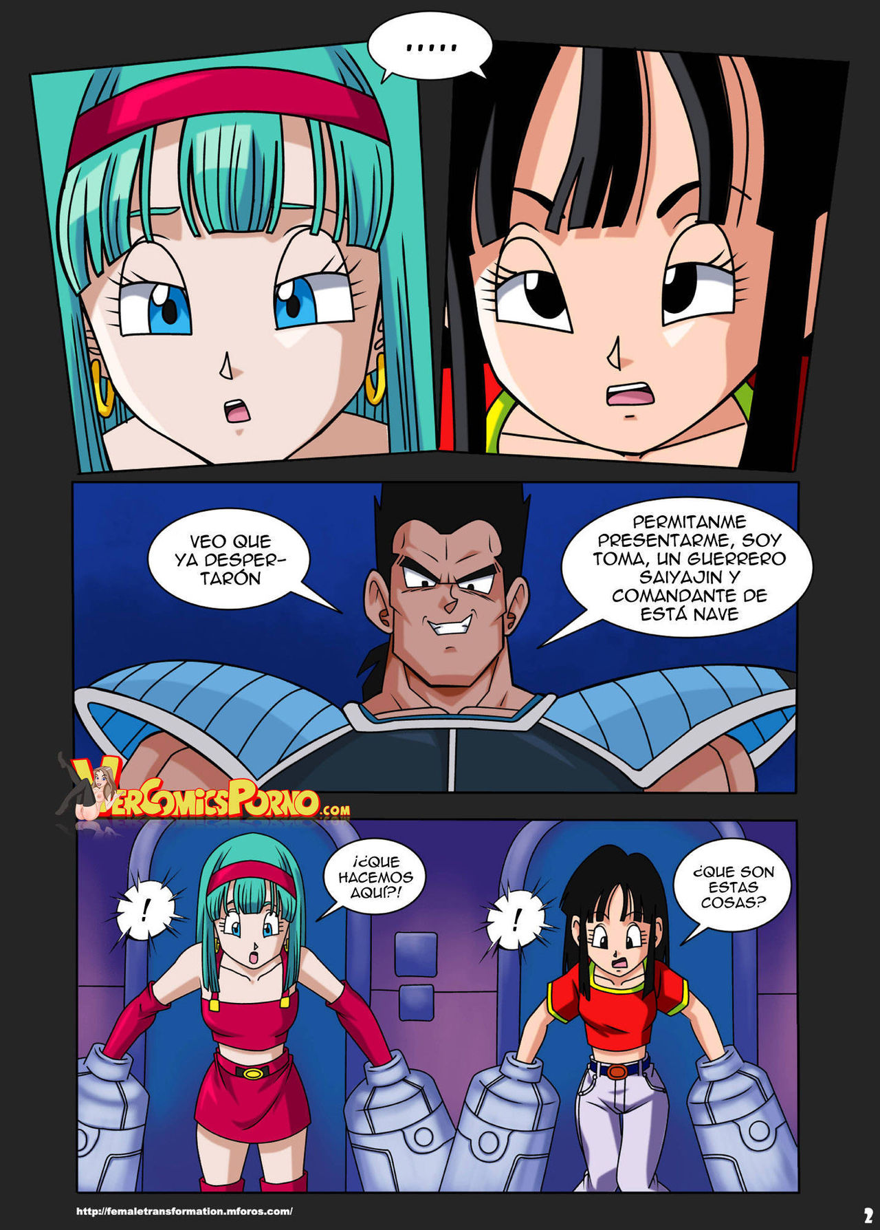 SSJ Girls - #1 Bra spanish page 3 full