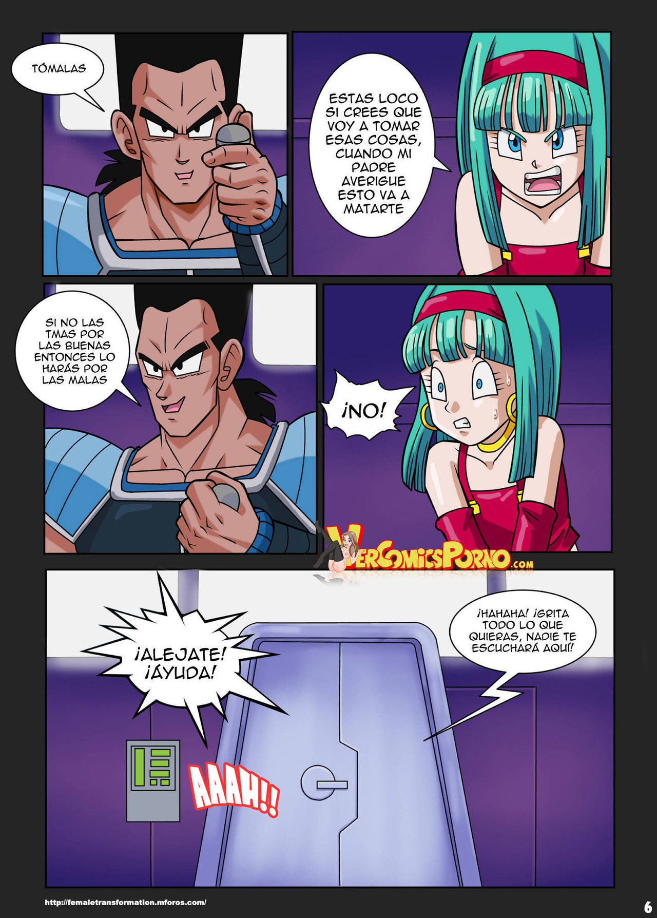 SSJ Girls - #1 Bra spanish page 7 full