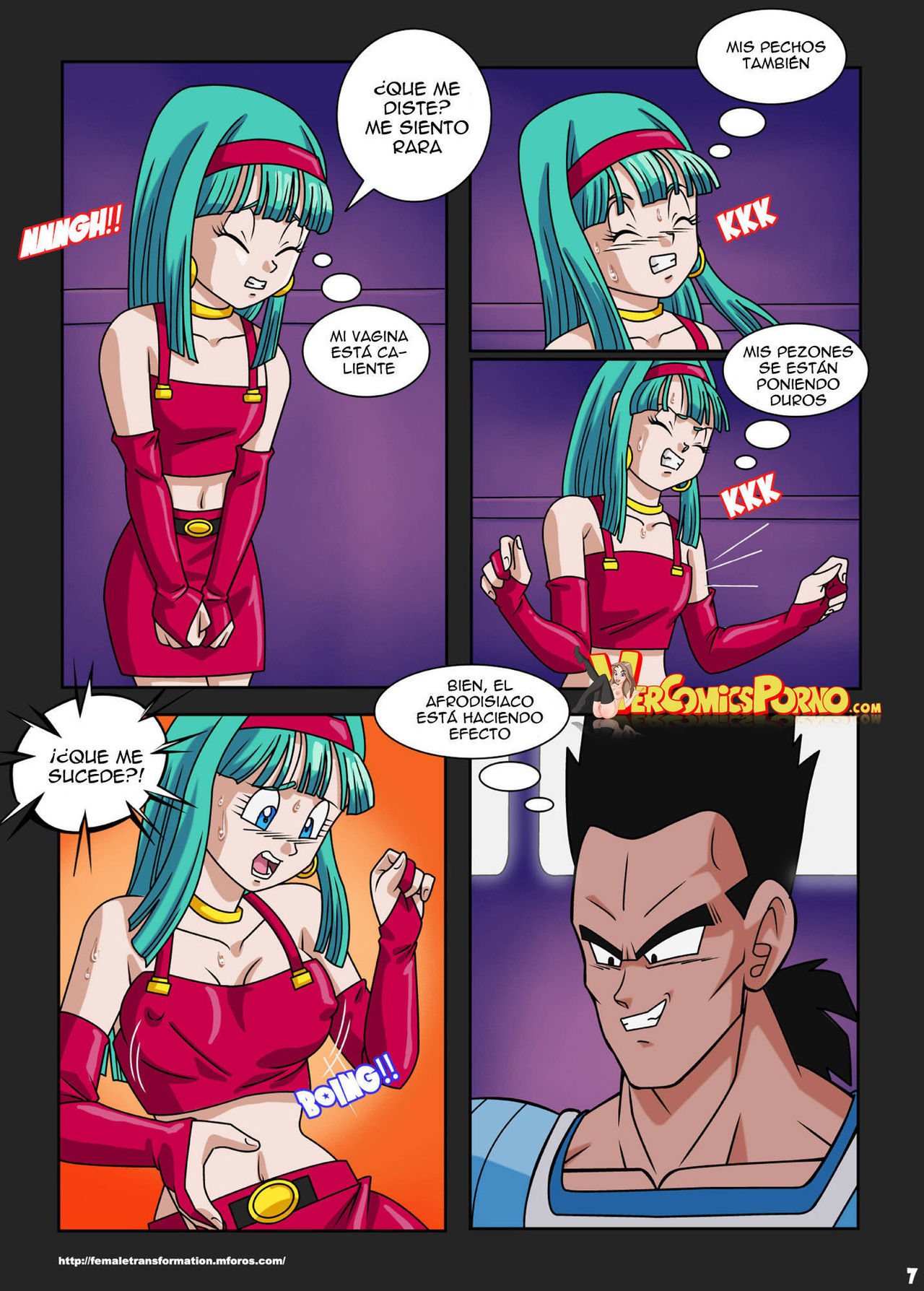 SSJ Girls - #1 Bra spanish page 8 full
