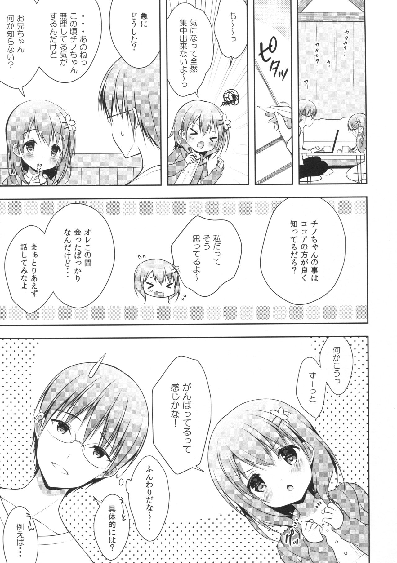 Chino-chan wa Goshuushin Kokoa√ page 6 full