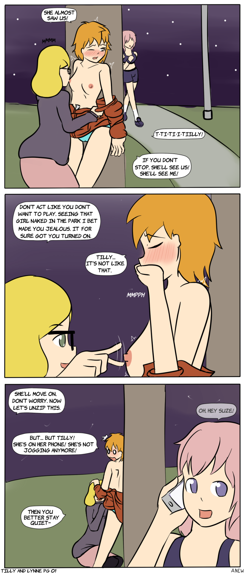 Tilly and Lynne page 1 full