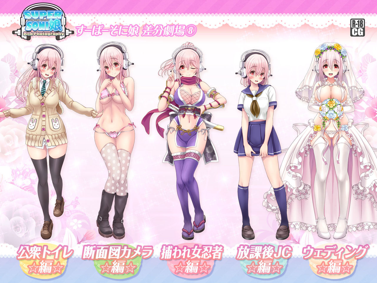 Super Sonico Sabun Gekijou 8 page 2 full
