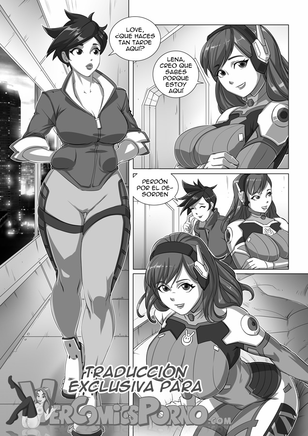 Overwatch Comic page 1 full