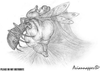 Bondage Peril Spider cobweb fairy trapped cover