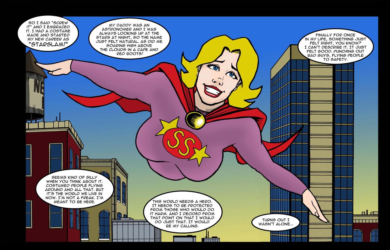 Starslam Superhero Erotica! #1 page 4 full