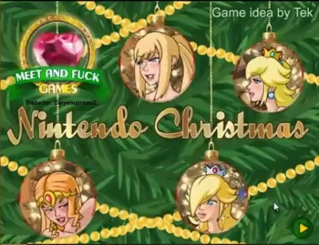 Nintendo Christmas  Meet And Fuck cover