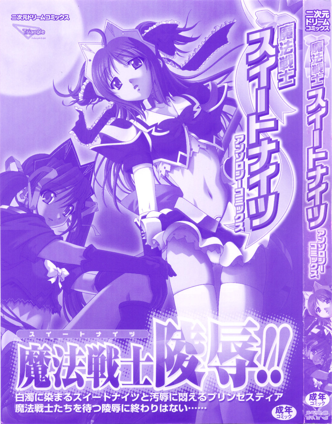 Mahou Senshi Sweet Nights Anthology Comics page 3 full