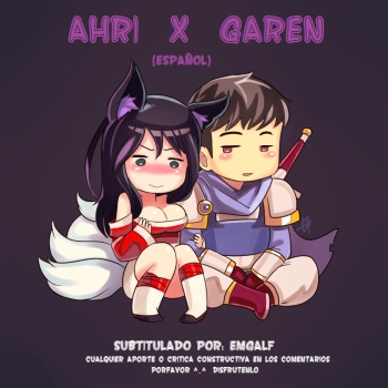 Ahri x Garen cover