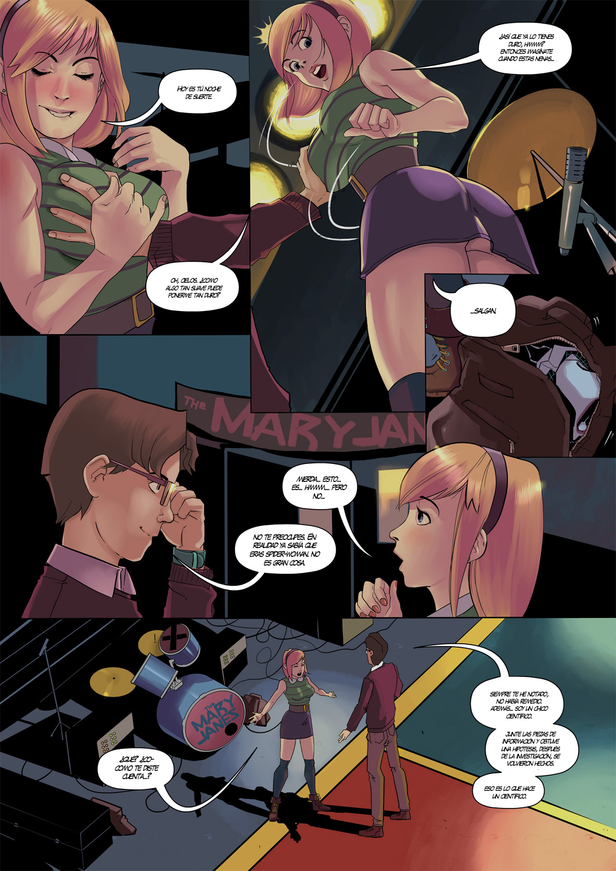 Porn Edge of Spider-Verse - Spider Gwen page 5 full
