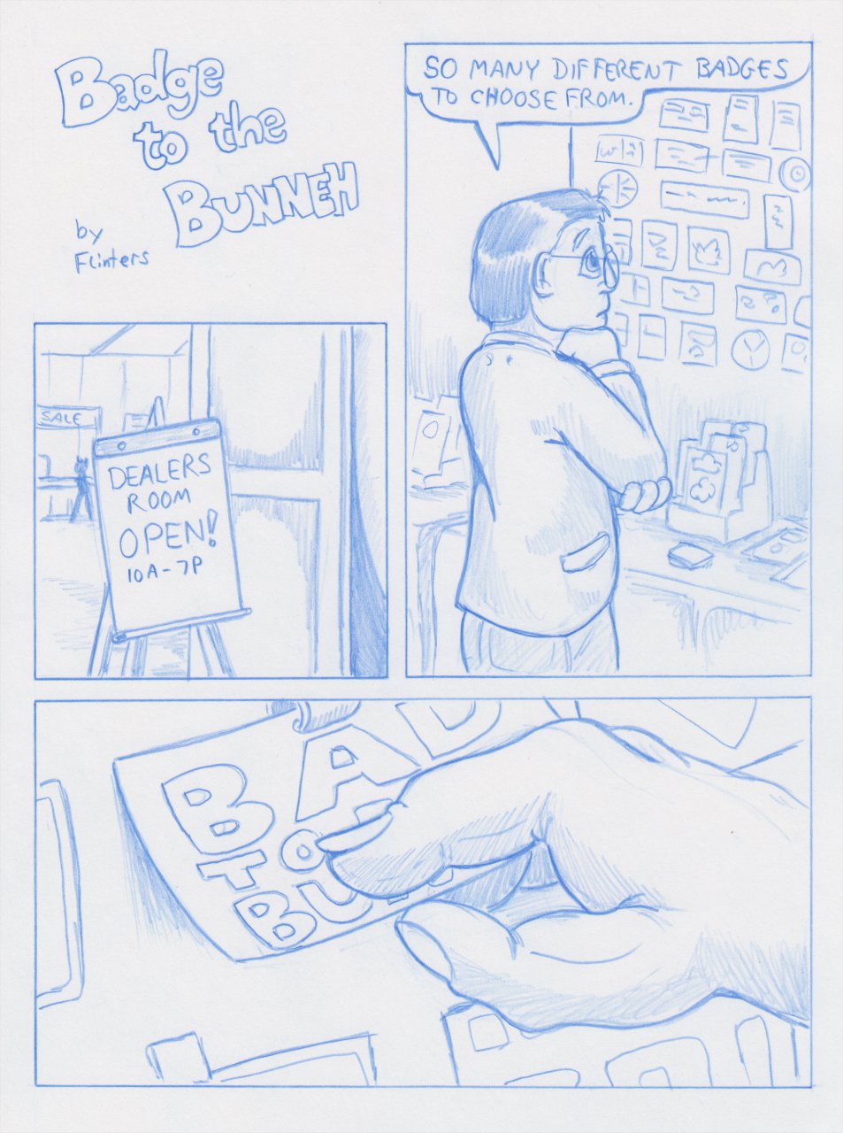 Badge to the Bunny page 1 full