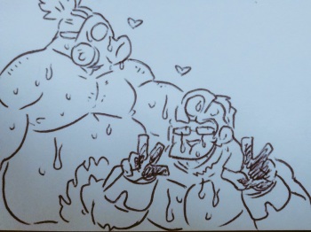 Winston and Roadhog cover