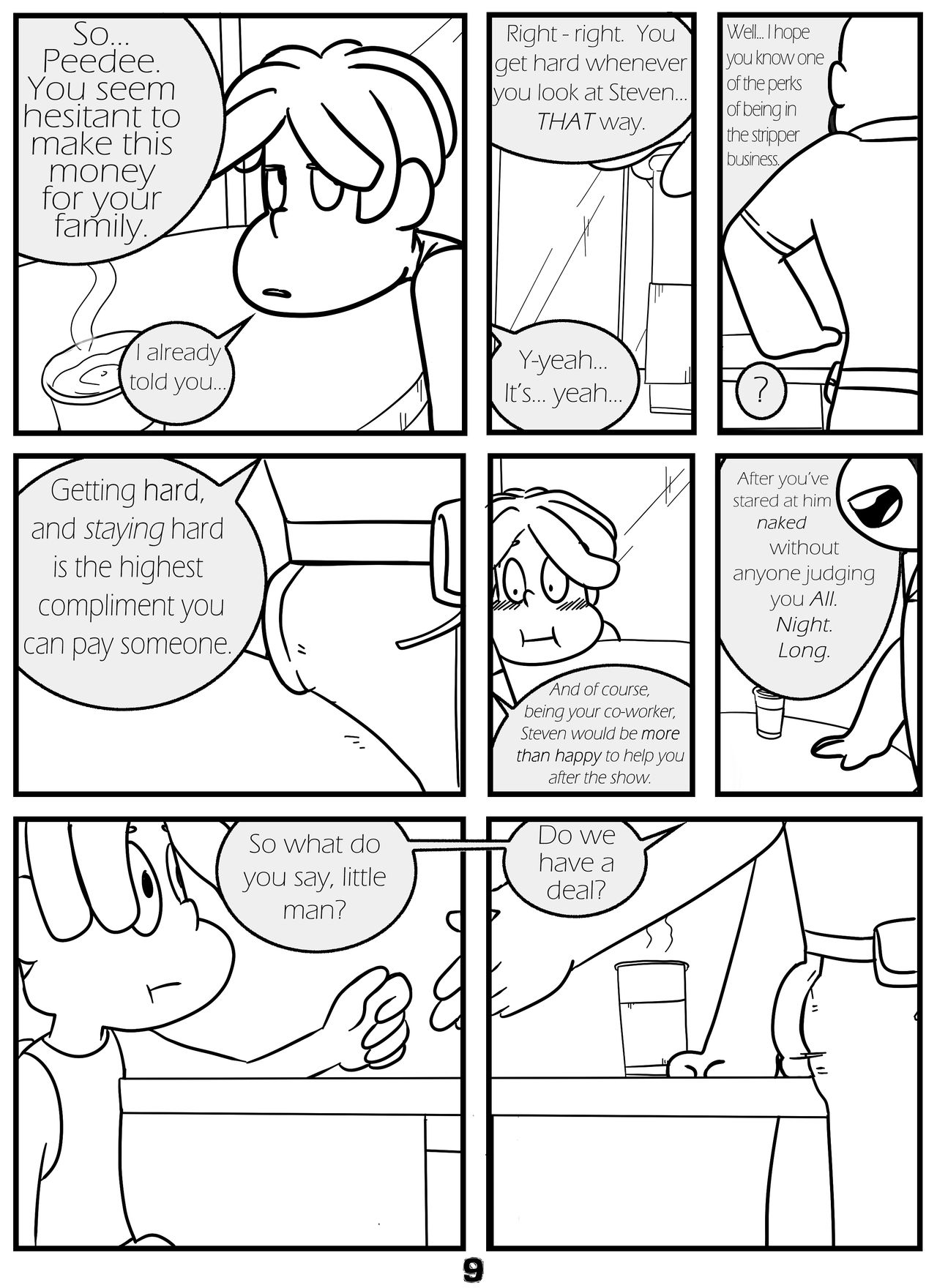Peedee's Crossdressing Adventure page 10 full