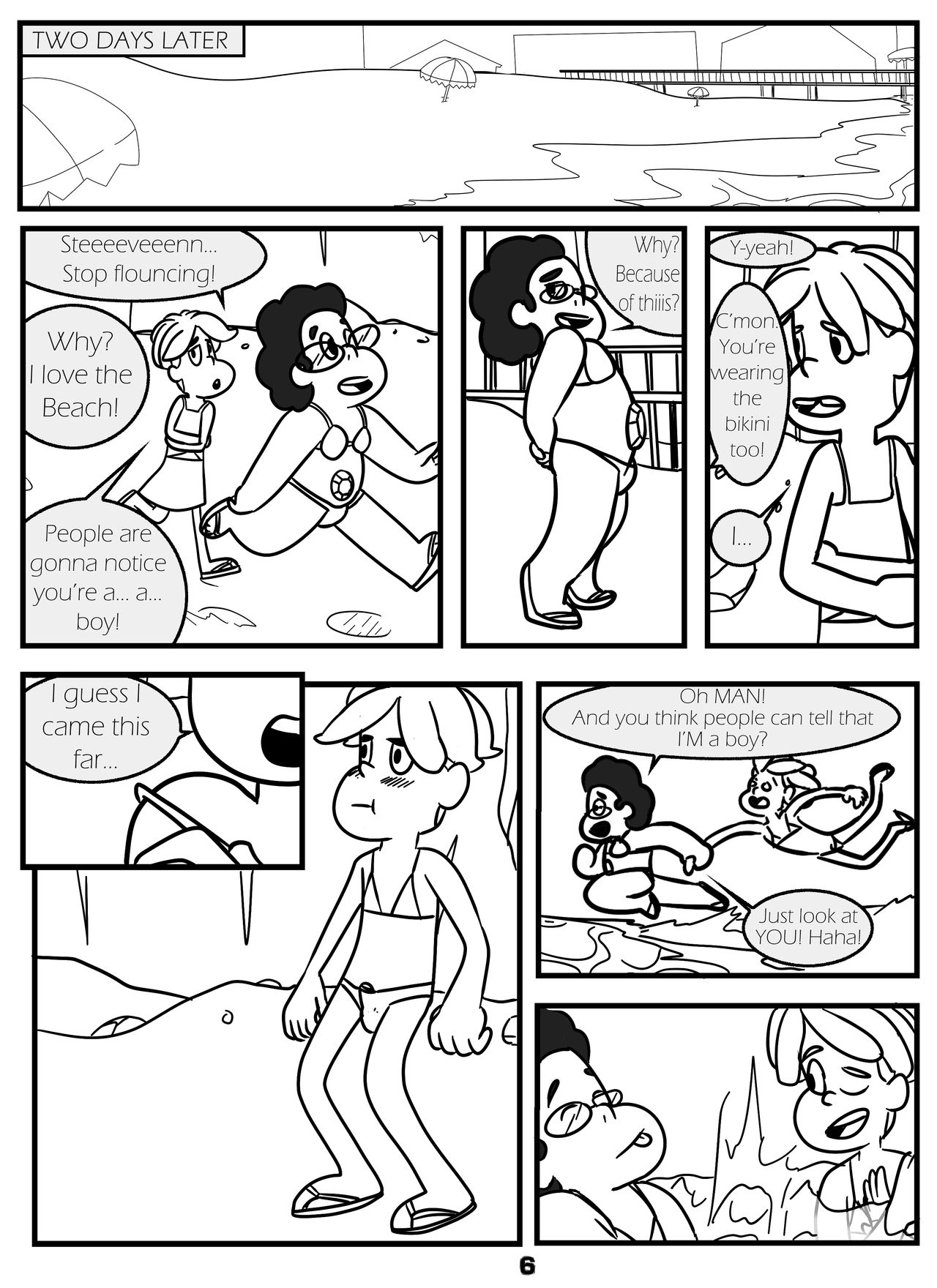 Peedee's Crossdressing Adventure page 7 full