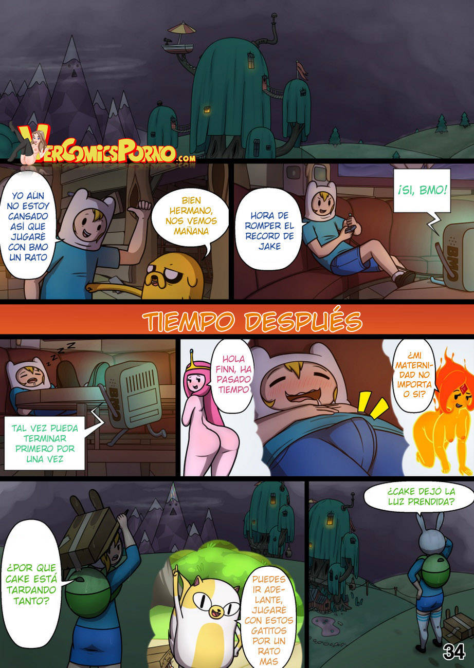 Adventure Time Cubbychambers 3 extra Paradox Shmaradox Spanish page 4 full