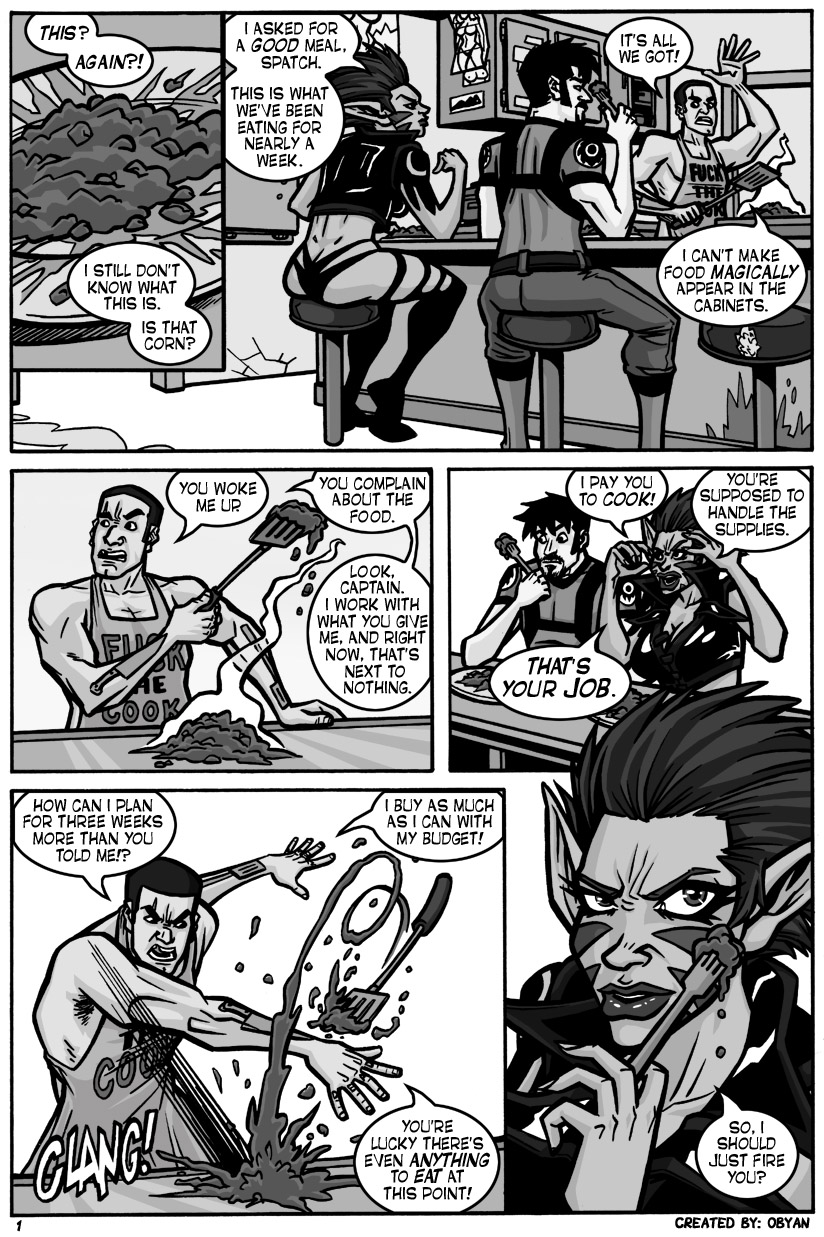 Black Comet Pirates: Just Desserts page 2 full