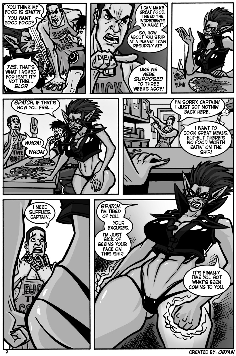 Black Comet Pirates: Just Desserts page 3 full